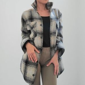 Cozy Plaid Jacket